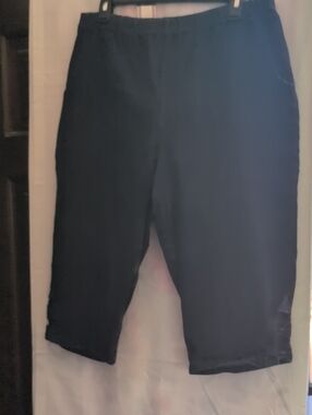 Denim&Co Blue Capri Pants